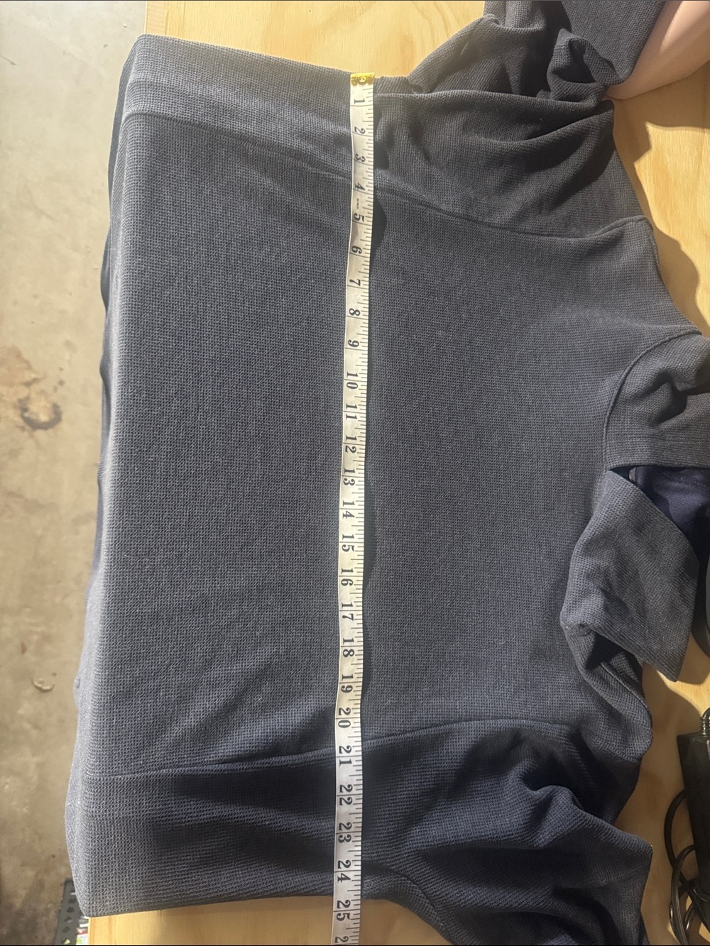 Tommy John Men’s XXL Lightweight Knit Hoodie | Navy | Cozy Lounge - Picture 4 of 4
